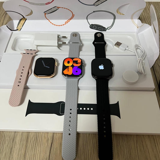 Apple Watch Series 9 with Apple Logo - 45MM - (Clone)